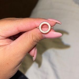 Pandora rose gold size 5 ring